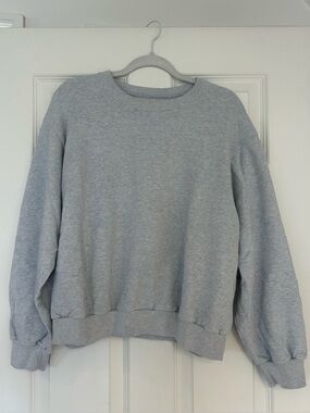Hollister Crewneck Sweatshirt in Light Heather Blue